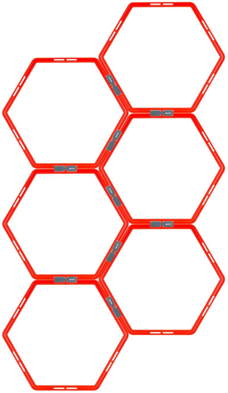 Scară Agilitate Hexagon 6 Piese Conectabile Avento 50cm