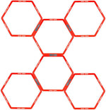 Scară Agilitate Hexagon 6 Piese Conectabile Avento 50cm