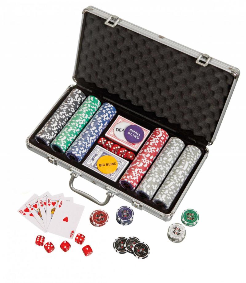 Set Poker, cutie aluminiu