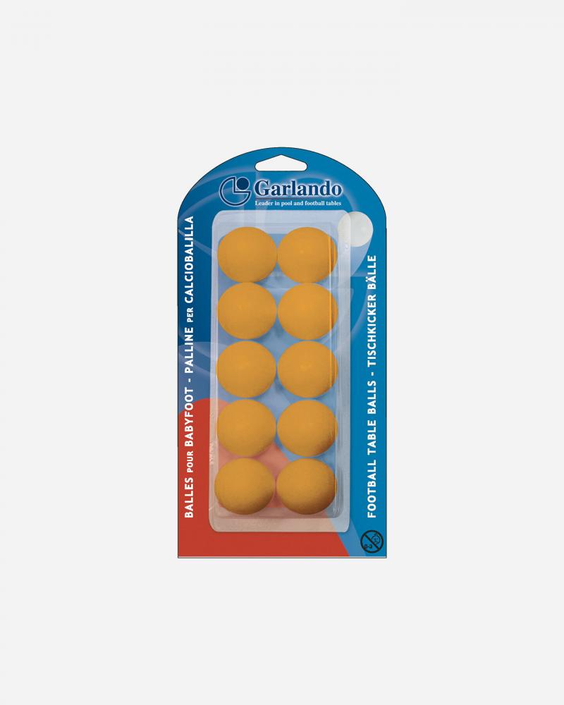 Set 10 mingi foosball Garlando Standard, Portocaliu