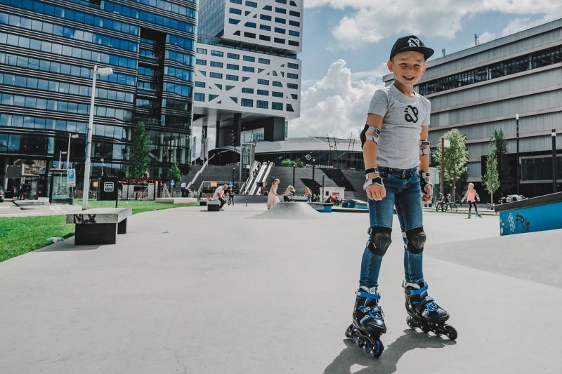Set protectii Nijdam Neo Nero, copii
