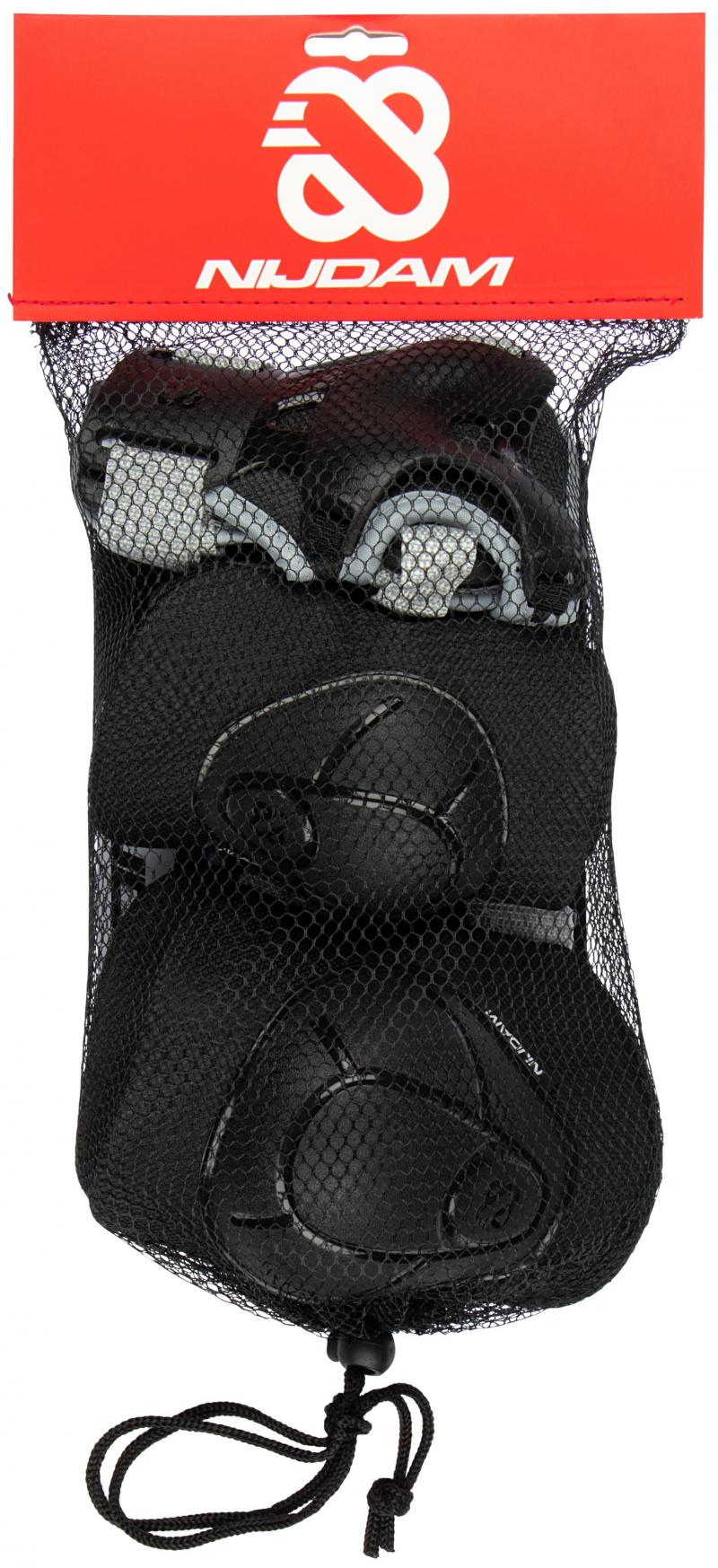 Set protectii Nijdam Neo Nero, copii