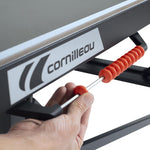 Masă Tenis de Masă Cornilleau 700X Outdoor - Laminat 8mm MATTOP, CIO 16 Puncte, 4 Frâne, Clasa C