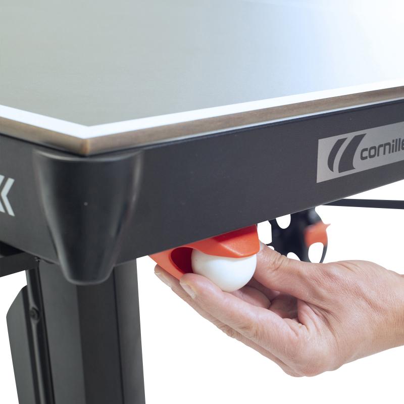 Masă Tenis de Masă Cornilleau 700X Outdoor - Laminat 8mm MATTOP, CIO 16 Puncte, 4 Frâne, Clasa C
