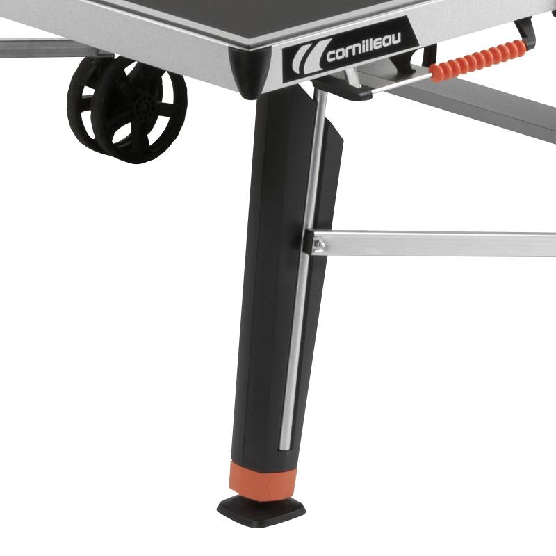 Masă Tenis de Masă Cornilleau 600X Outdoor - Laminat 7mm MATTOP, DSI 16 Puncte, Clasa C