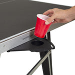 Masă Tenis de Masă Cornilleau 600X Outdoor - Laminat 7mm MATTOP, DSI 16 Puncte, Clasa C