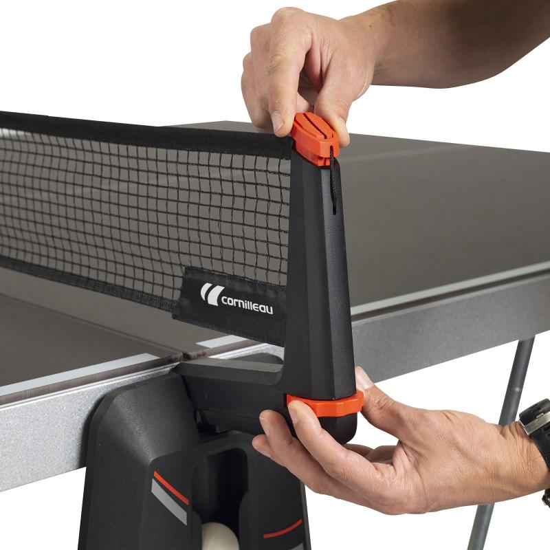Masă Tenis de Masă Cornilleau 600X Outdoor - Laminat 7mm MATTOP, DSI 16 Puncte, Clasa C