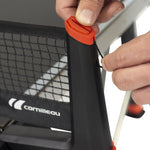 Masă Tenis de Masă Cornilleau 500X Outdoor - Laminat 6mm MATTOP, DSI 16 Puncte, Clasa C