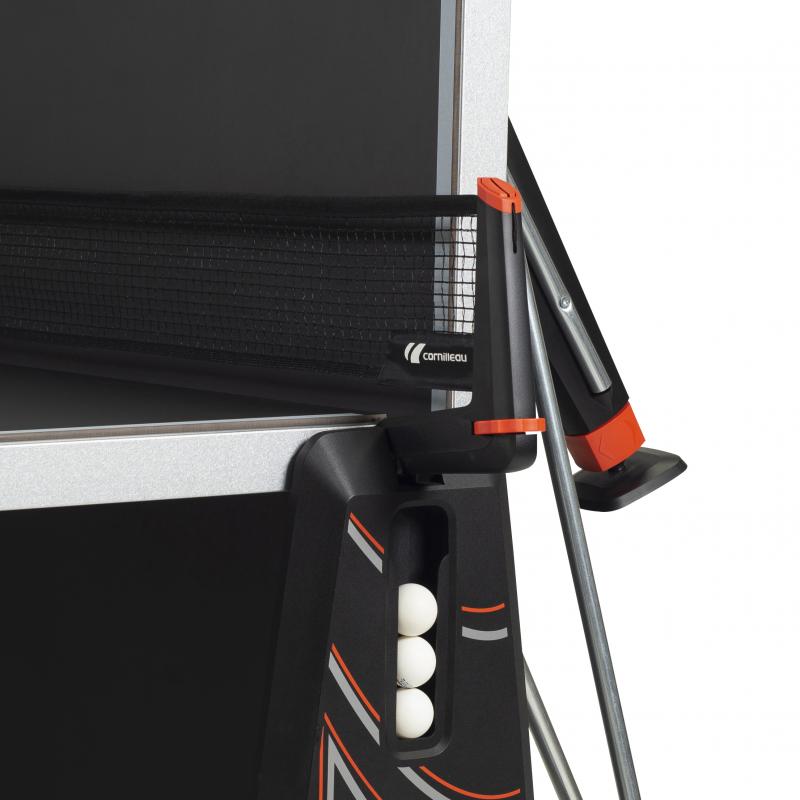 Masă Tenis de Masă Cornilleau 500X Outdoor - Laminat 6mm MATTOP, DSI 16 Puncte, Clasa C