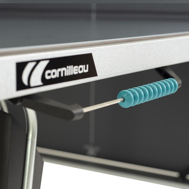 Masă Tenis de Masă Cornilleau 400X Outdoor - Laminat 5mm, DSI 16 Puncte, Clasa C