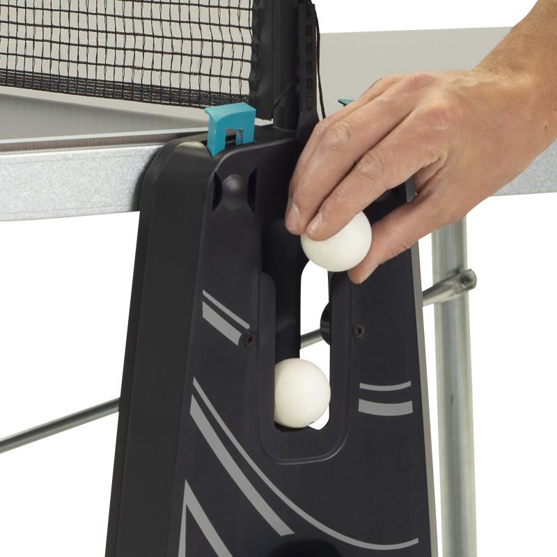 Masă Tenis de Masă Cornilleau 200X Outdoor - Laminat 5mm, 2 Frâne, Clasa D