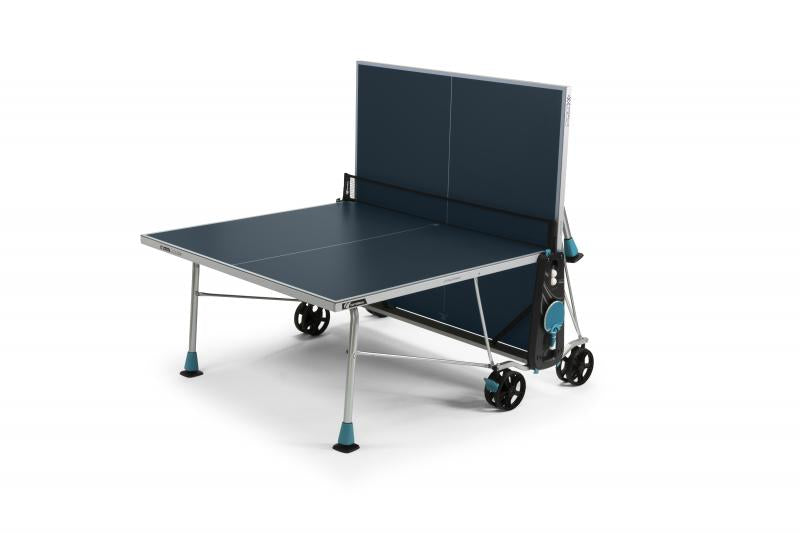 Masă Tenis de Masă Cornilleau 200X Outdoor - Laminat 5mm, 2 Frâne, Clasa D