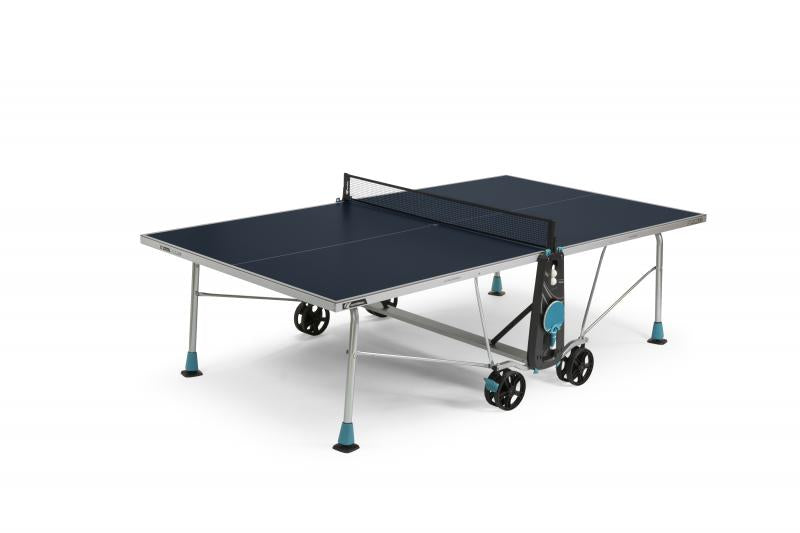 Masă Tenis de Masă Cornilleau 200X Outdoor - Laminat 5mm, 2 Frâne, Clasa D