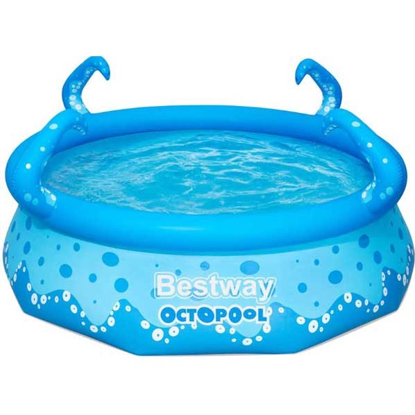 Piscină Gonflabilă Bestway Octopool Ø274x76 cm – 3153 L, Sprinklere Tentacule, Autogonflabilă