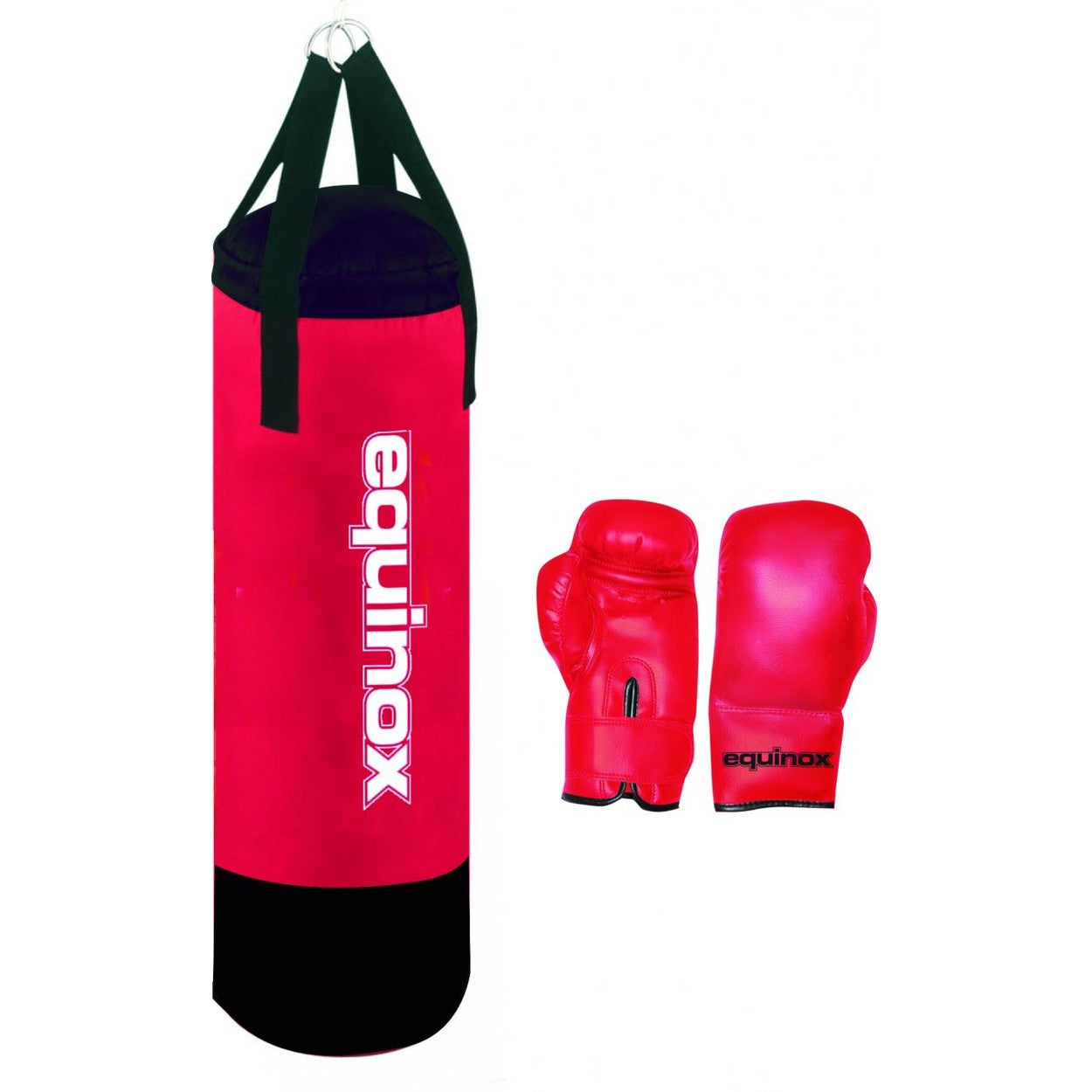 Set Box Copii Equinox Junior Pro | Sac + Mănuși 6 oz Piele Ecologică