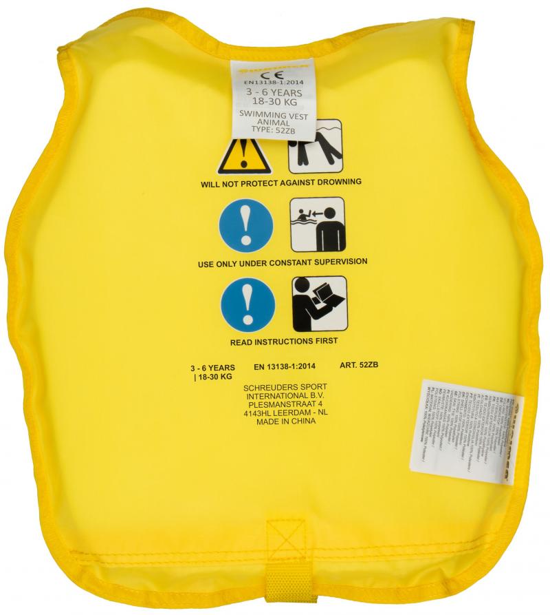 Vesta inot Waimea Animal, 3-6 Ani, 18-30 Kg