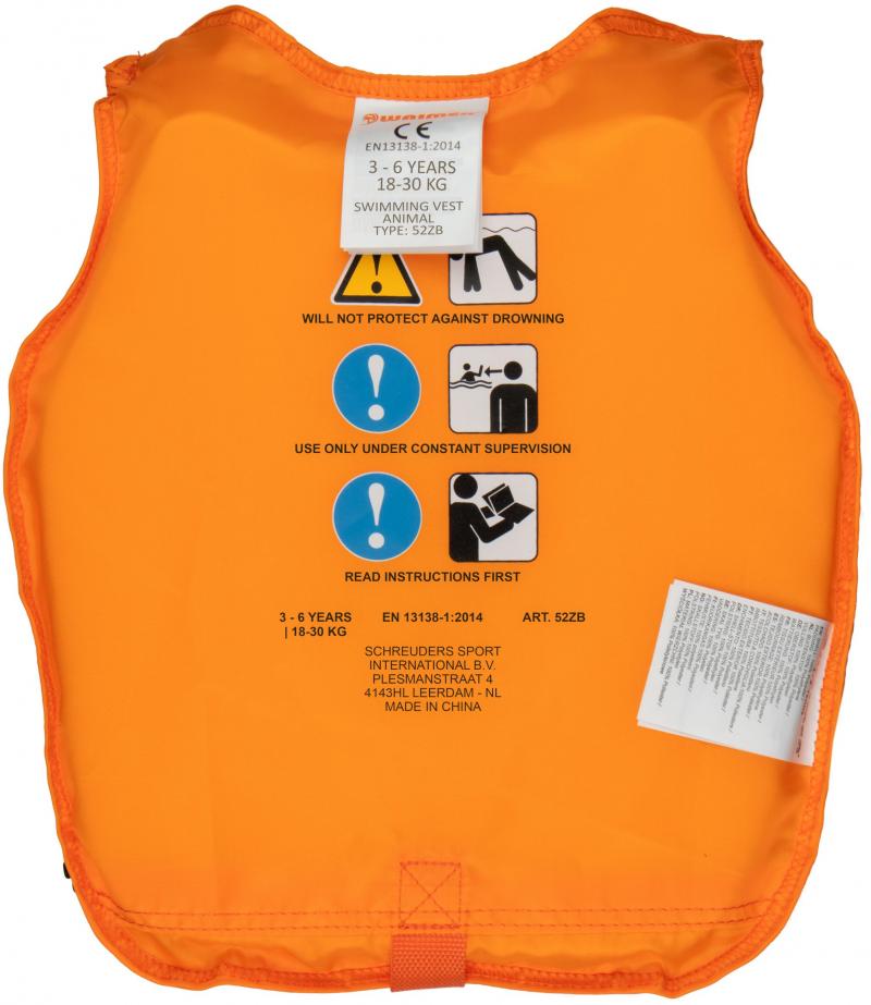 Vesta inot Waimea Animal, 3-6 Ani, 18-30 Kg