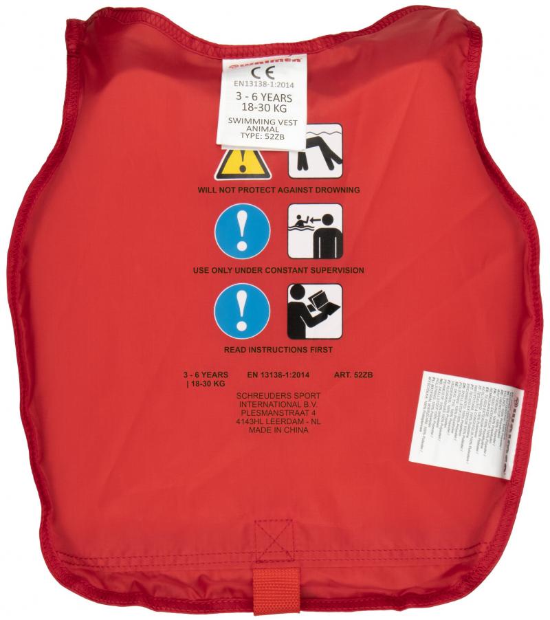 Vesta inot Waimea Animal, 3-6 Ani, 18-30 Kg