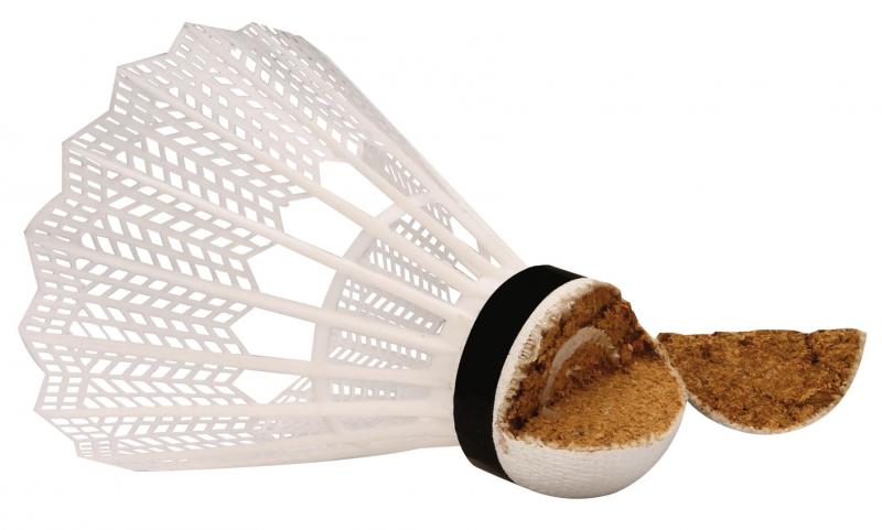 Fluturași Badminton Avento Set 6 Buc - Vârf Plută PVC