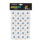 Mingi Tenis Masă JOOLA Advanced Training *** Set 24 bucăți Alb