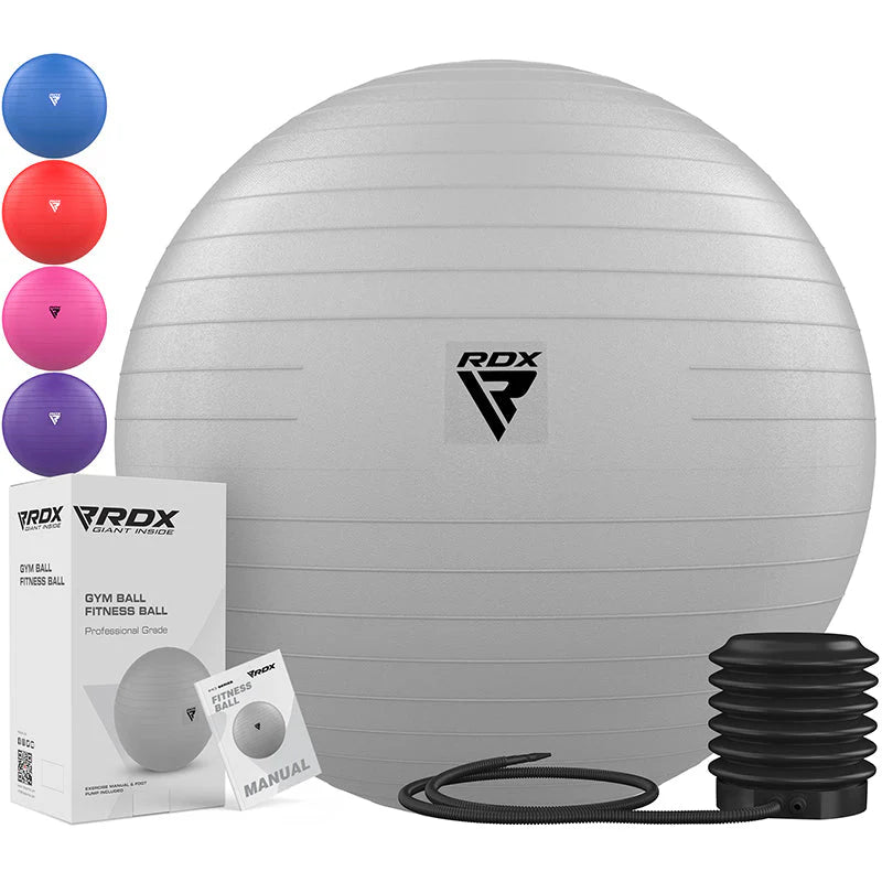 RDX B1 Minge de yoga gonflabila anti-alunecare cu pompa portabila de aer, 45 cm