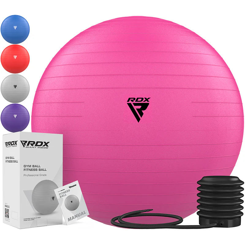 RDX B1 Minge de yoga gonflabilÄƒ anti-alunecare cu pompÄƒ, 55 cm