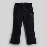 Pantaloni de schi 4F, membrană 5000/3000, negru/galben fluo