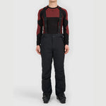 Pantaloni de schi 4F, membrană 5000/3000, negru/galben fluo
