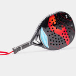 Paletă Padel JOMA Tournament Flex Carbon/EVA 38mm Negru/Roșu - expert - sport.ro