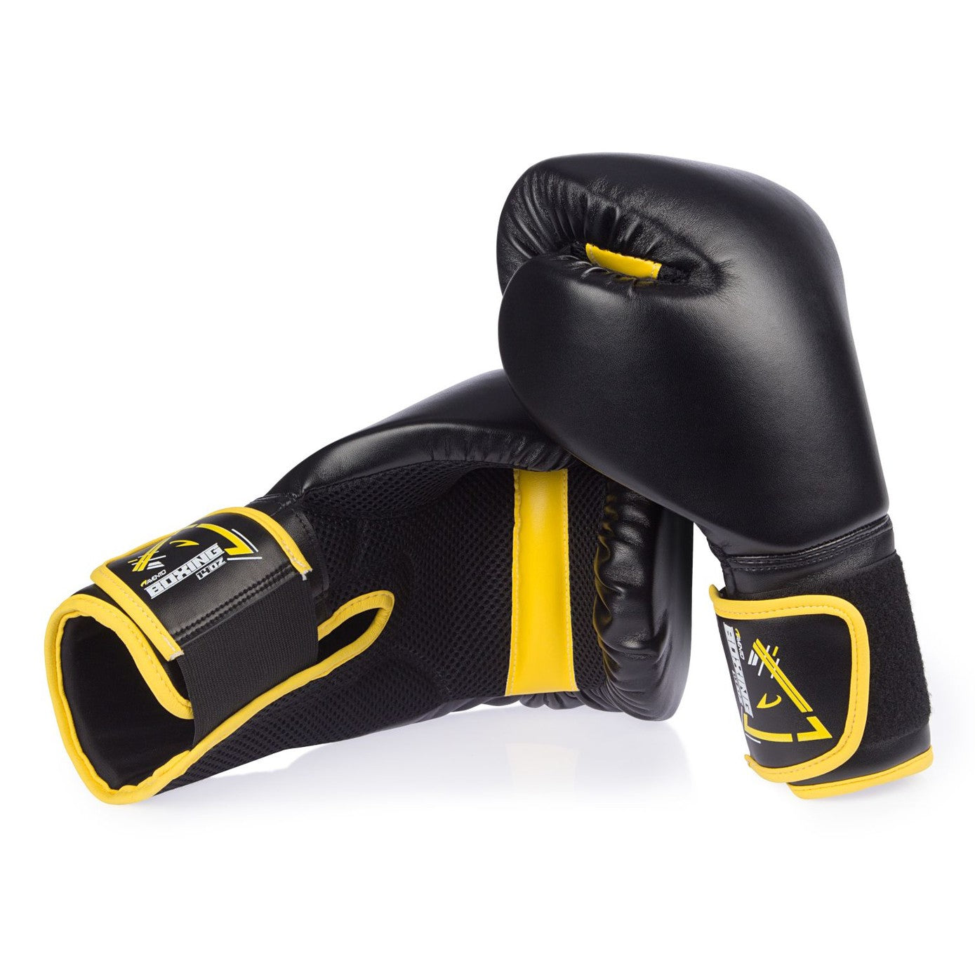 Mănuși Box Avento 14 Oz – PU, Curea Velcro, Aerisire Plasă