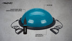 Minge Balance Trainer Avento 58cm cu Benzi Rezistenta si Pompa