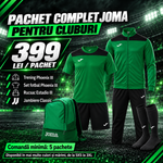 Pachet Fotbal JOMA Phoenix 4 Piese Trening Rucsac Jambiere