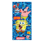 Prosop Plajă Copii SPONGE BOB Microfibra 70x140cm Albastru