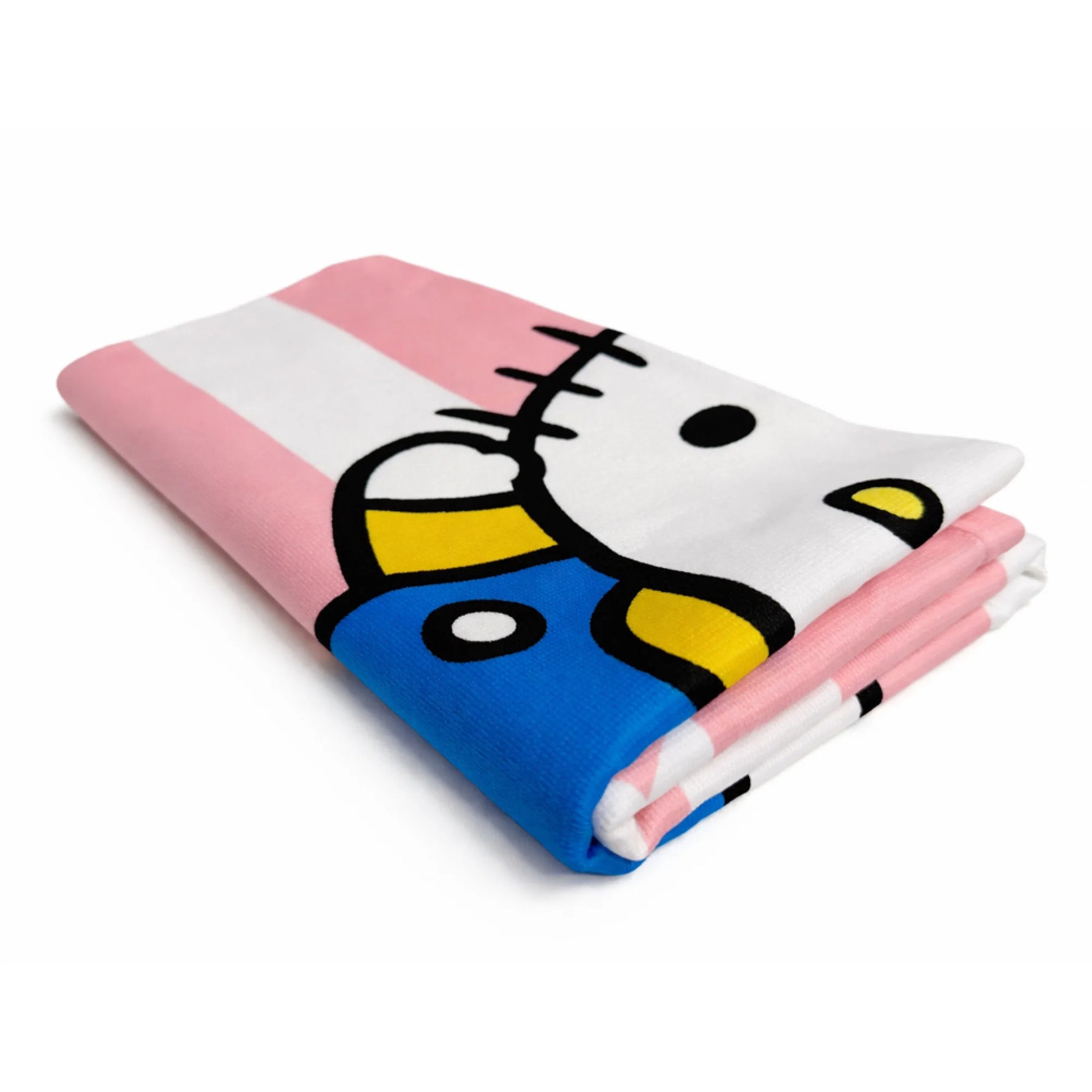 Prosop Plajă HELLO KITTY Print 70x150cm Roz