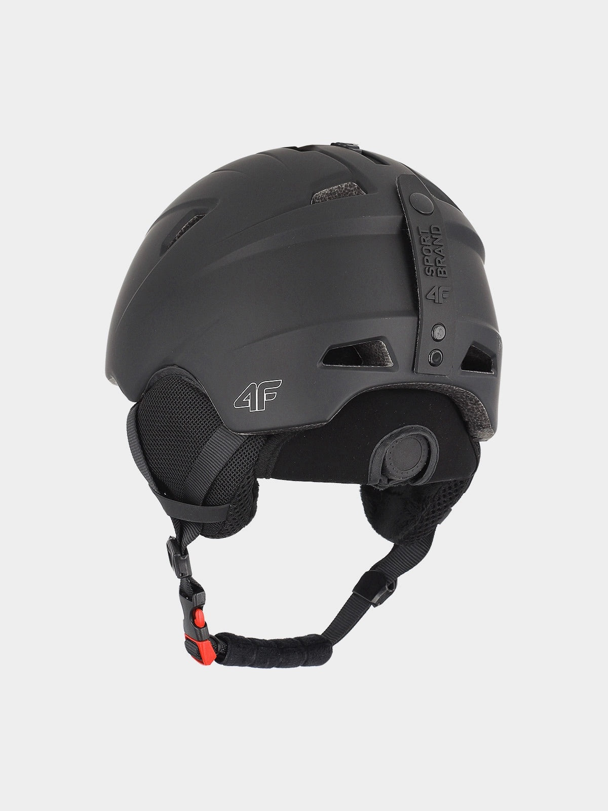 Cască Schi 4F U078 InMould Alb/Negru/Coral