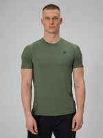 Tricou Antrenament 4F Bărbați 4FDry Uscare Rapidă Regular Verde Măsliniu