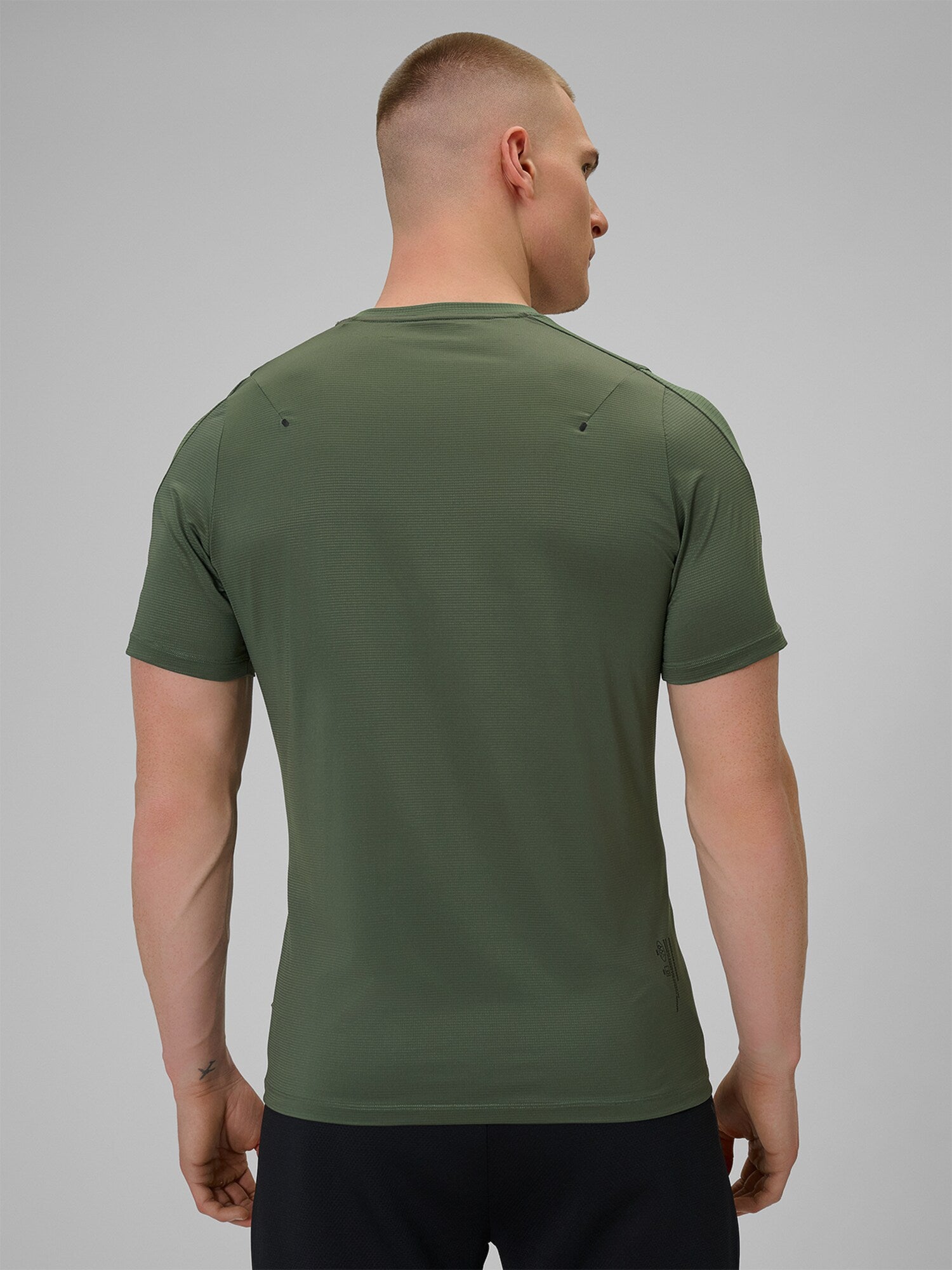 Tricou Antrenament 4F Bărbați 4FDry Uscare Rapidă Regular Verde Măsliniu