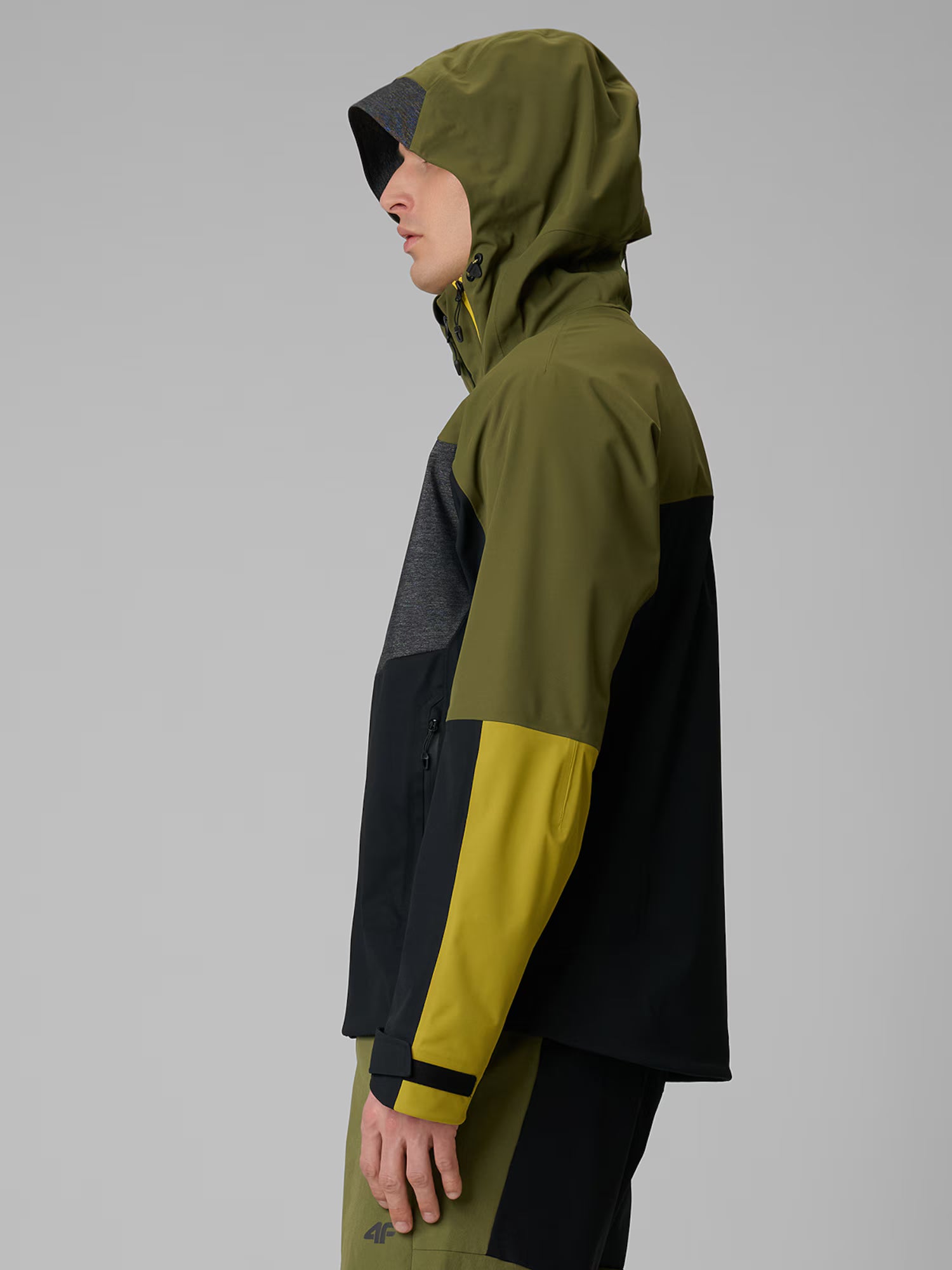 Jacket Softshell Trekking 4F PRO Membrană 10000 Bărbați Khaki