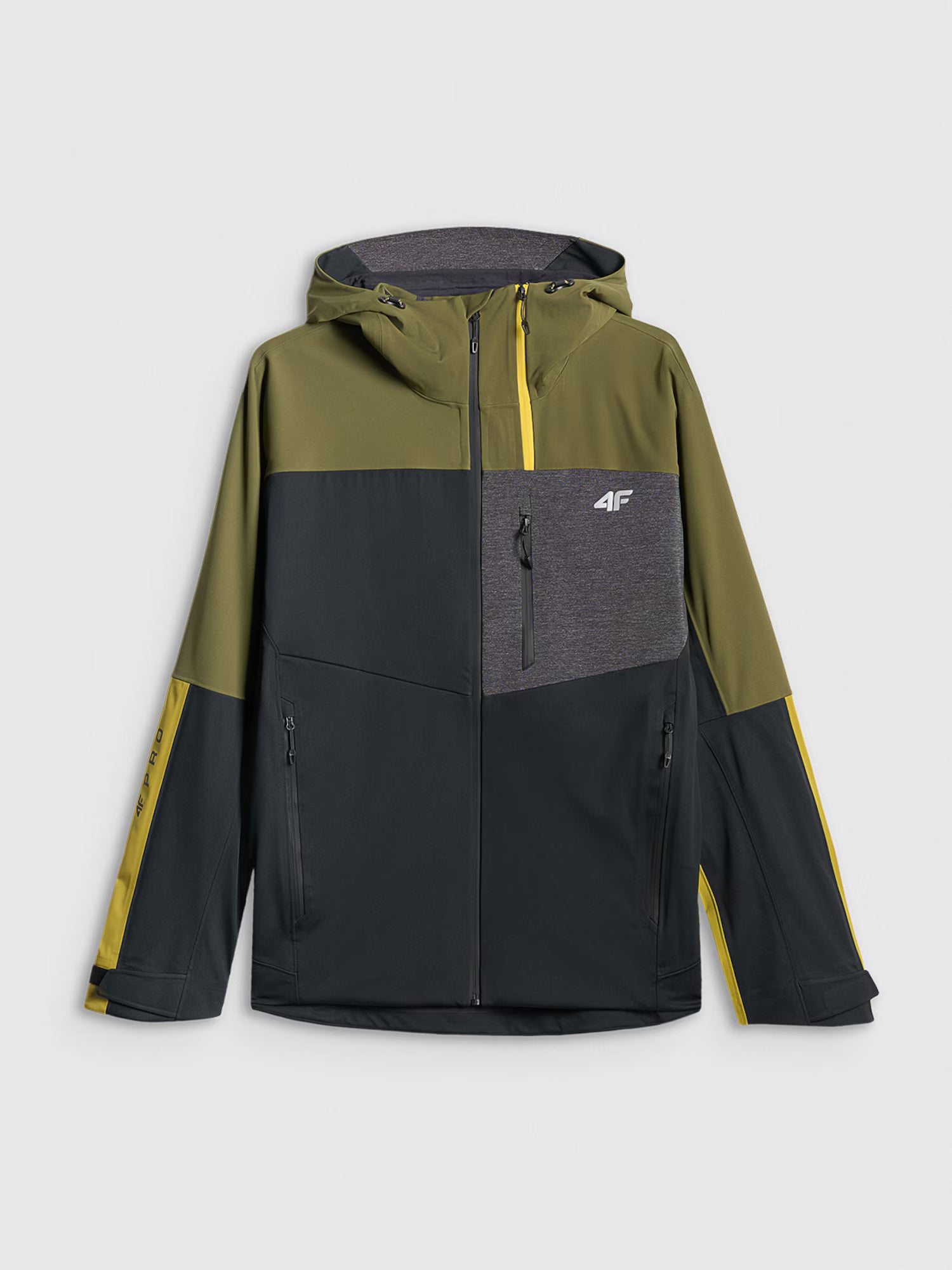 Jacket Softshell Trekking 4F PRO Membrană 10000 Bărbați Khaki
