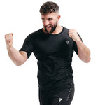 Tricou Transpirație Bărbați RDX M1 Heat Suit™ Instant Sweat™ Negru