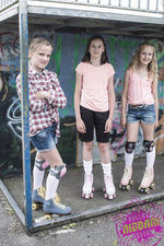 Role Quad Nijdam Denim Rebel – Stil Retro Ani 70, Mărimi 36-41