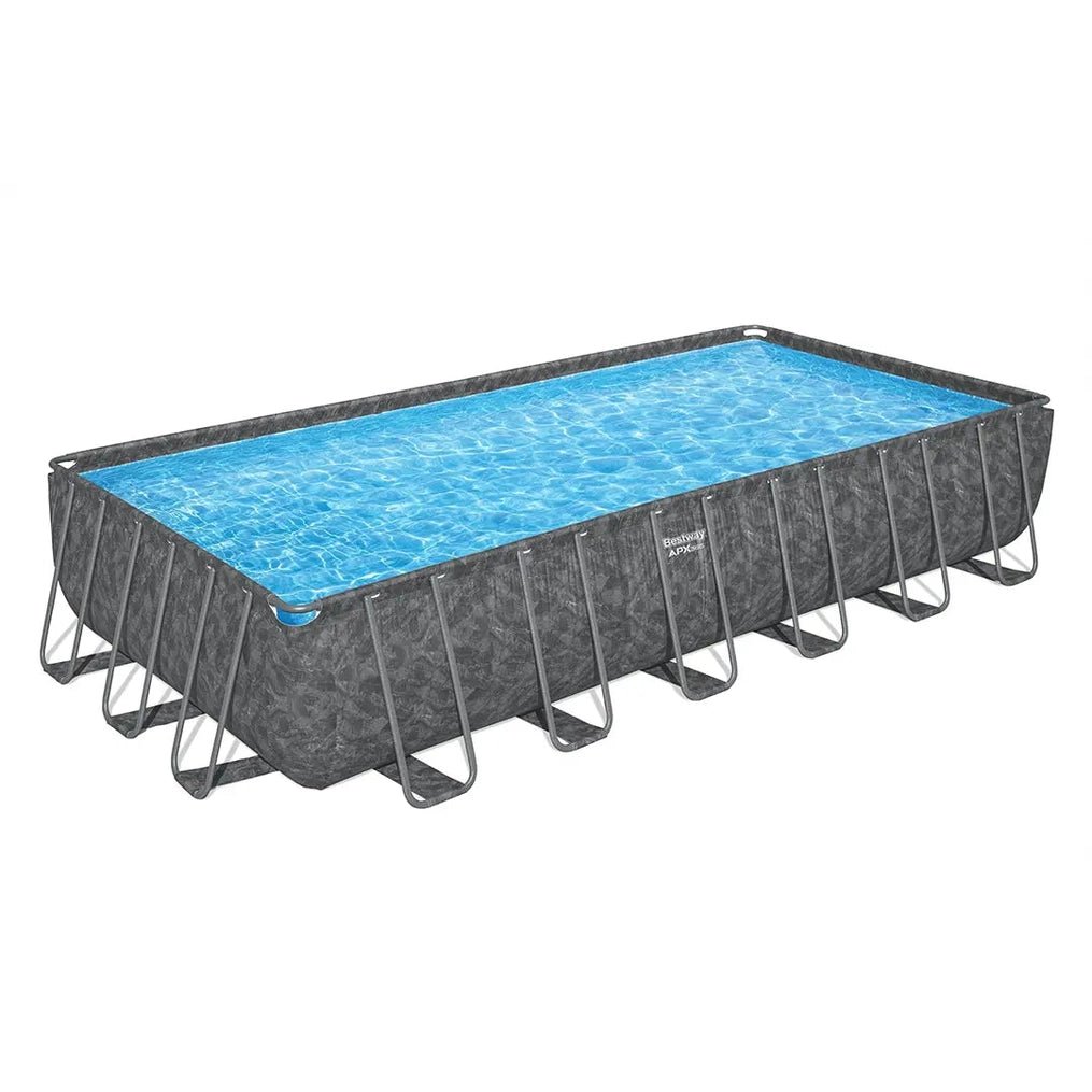 Piscină Dreptunghiulară Bestway APX 365 732x366x132 cm – 30045 L, Polar - Shield, 4 Anotimpuri - expert - sport.ro