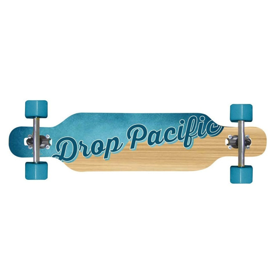 Longboard Drop Pacific 97 cm | Placă Arțar 8 Straturi Flex Rigid - expert - sport.ro