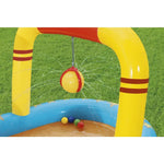 Parc Acvatic Gonflabil Bestway PlayCenter 435x213x117 cm – Tobogan, Coş Baschet, Sprinkler