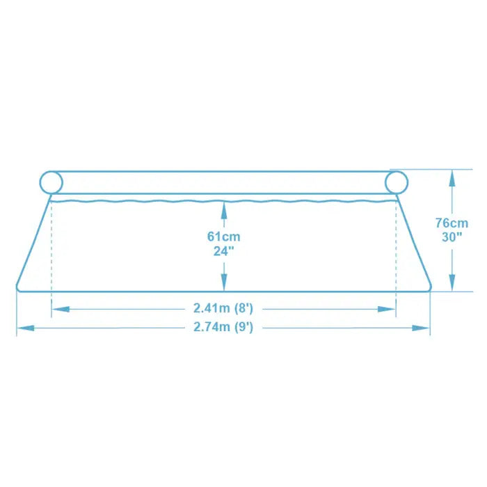 Piscină Gonflabilă Bestway Octopool Ø274x76 cm – 3153 L, Sprinklere Tentacule, Autogonflabilă