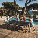 Masă Ping Pong Interior/Exterior CORNILLEAU Origin Move Neagră