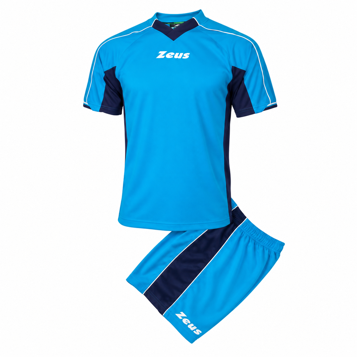 Echipament Fotbal ZEUS Kit Poseidon Albastru, Mărimea L