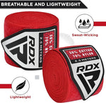 Bandaje Box Copii RDX 2.5m Bumbac-Nailon Buclă Deget Suport Încheieturi