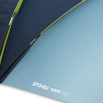Cort Camping 4 Persoane Spokey OLIMPIC 2+2 – 2 Dormitoare, Impermeabil 2000 mm - expert - sport.ro