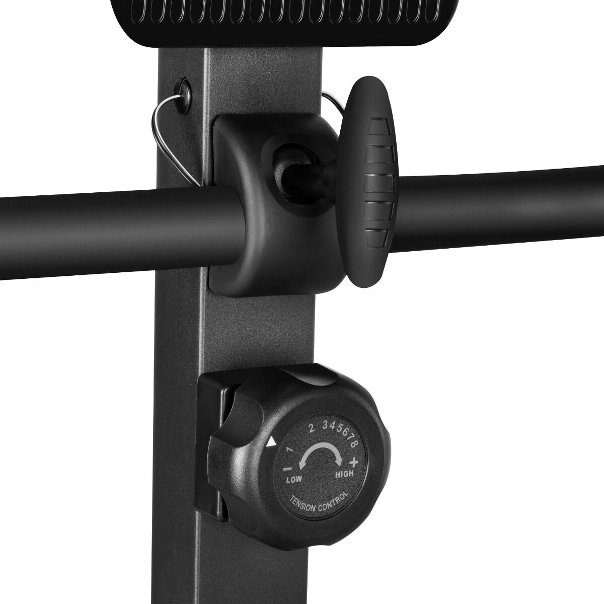 Bicicletă Fitness Magnetică Spokey ARES – 8 Niveluri, Volantă 8 kg, Max 120 kg - expert - sport.ro